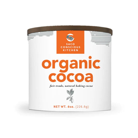 Saco - Organic Natural Baking Cocoa, 8 Oz