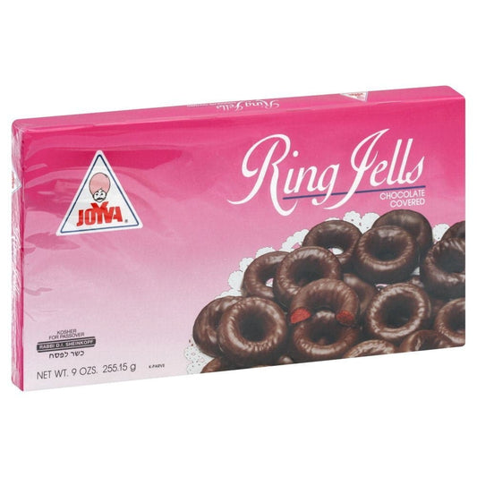 Joyva - Chocolate Covered Raspberry Jelly Rings