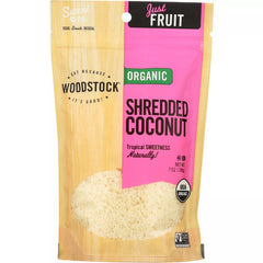 WOODSTOCK - Woodstock Organic Shredded Coconut 7OZ ( Pack of 8)