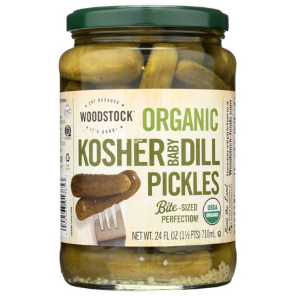 Woodstock - Organic Kosher Baby Dill Pickles