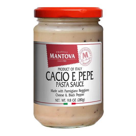 MANTOVA - Cacio e Pepe Pasta Sauce 9.8OZ ( Pack of 6)