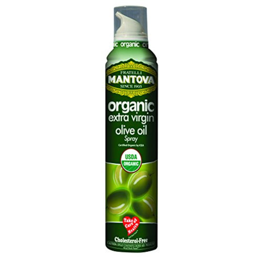 MANTOVA - Oil Spray EVOO Organic 8OZ ( Pack of 6)