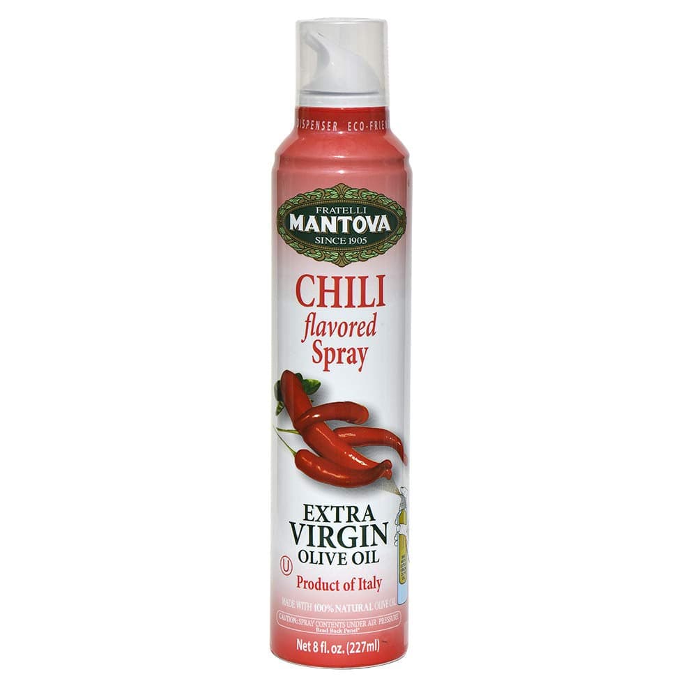 Mantova - Chili Extra Virgin Olive Oil Spray, 8 Oz