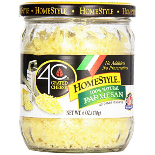 4C FOODS CHEESE PARMESAN HMESTYLE 6 OZ - Pack of 6