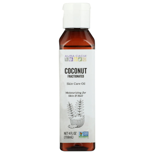 AURA CACIA - Fractionated Coconut Oil 4FO ( Pack of 1)