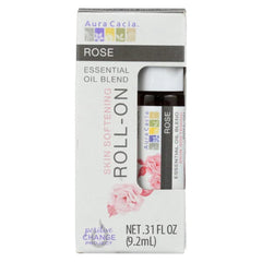 Aura Cacia - Essential Oil Blend Skin Softening Roll-on Rose