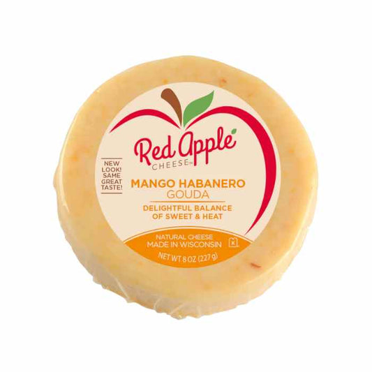 RED APPLE - Cheese Mango Habanero Gouda 8OZ ( Pack of 12)