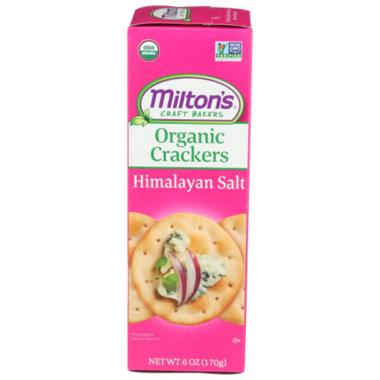 Milton's - Craft Bakers Organic Himalayan Salt Crackers