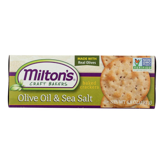 Milton's - Olive Oil Seasalt Cracker