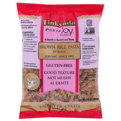 TINKYADA - Brown Rice Pasta Spirals 16OZ ( Pack of 12)