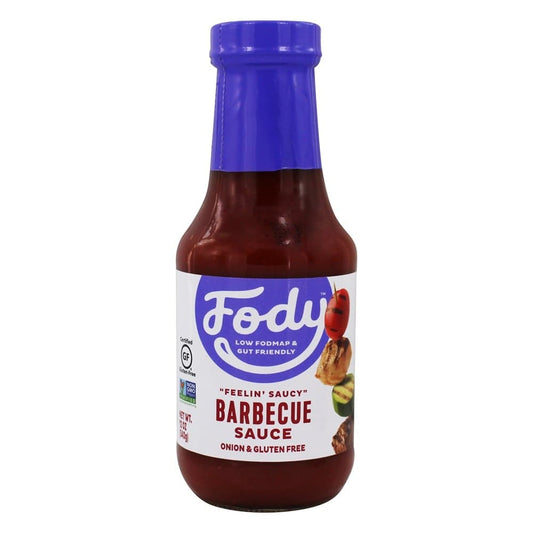 Fody Food Co - Barbecue Sauce, Low FODMAP, 12oz | Pack of 6 - PlantX US