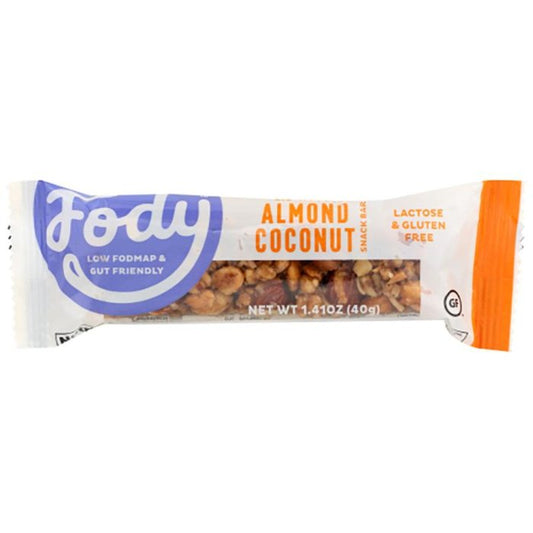 FODY FOOD CO - Almond Coconut Bar 1.41OZ ( Pack of 12)