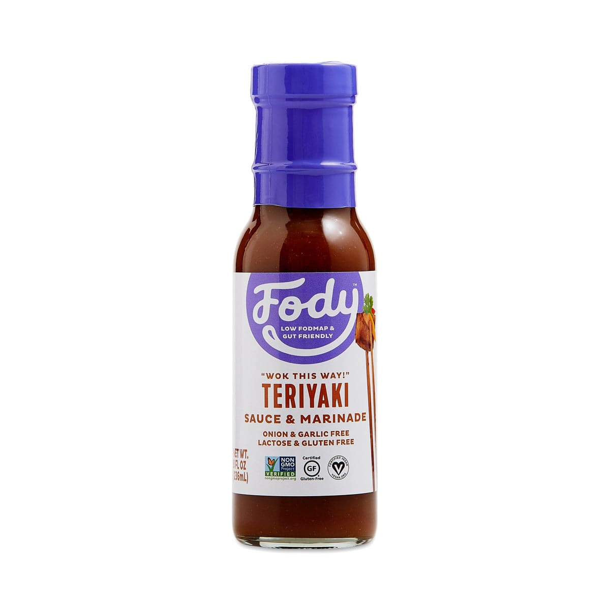 FODY FOOD CO - Teriyaki Sauce Marinade 8FO ( Pack of 6)