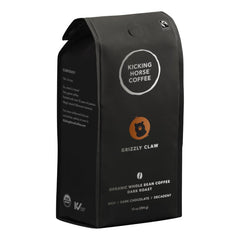 KICKING HORSE - Coffee Grizzly Claw Dark Roast (Beans) 10OZ ( Pack of 6)