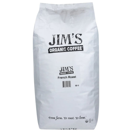 Jim's Organic - Coffee Dark Roast Whole Bean French Roast