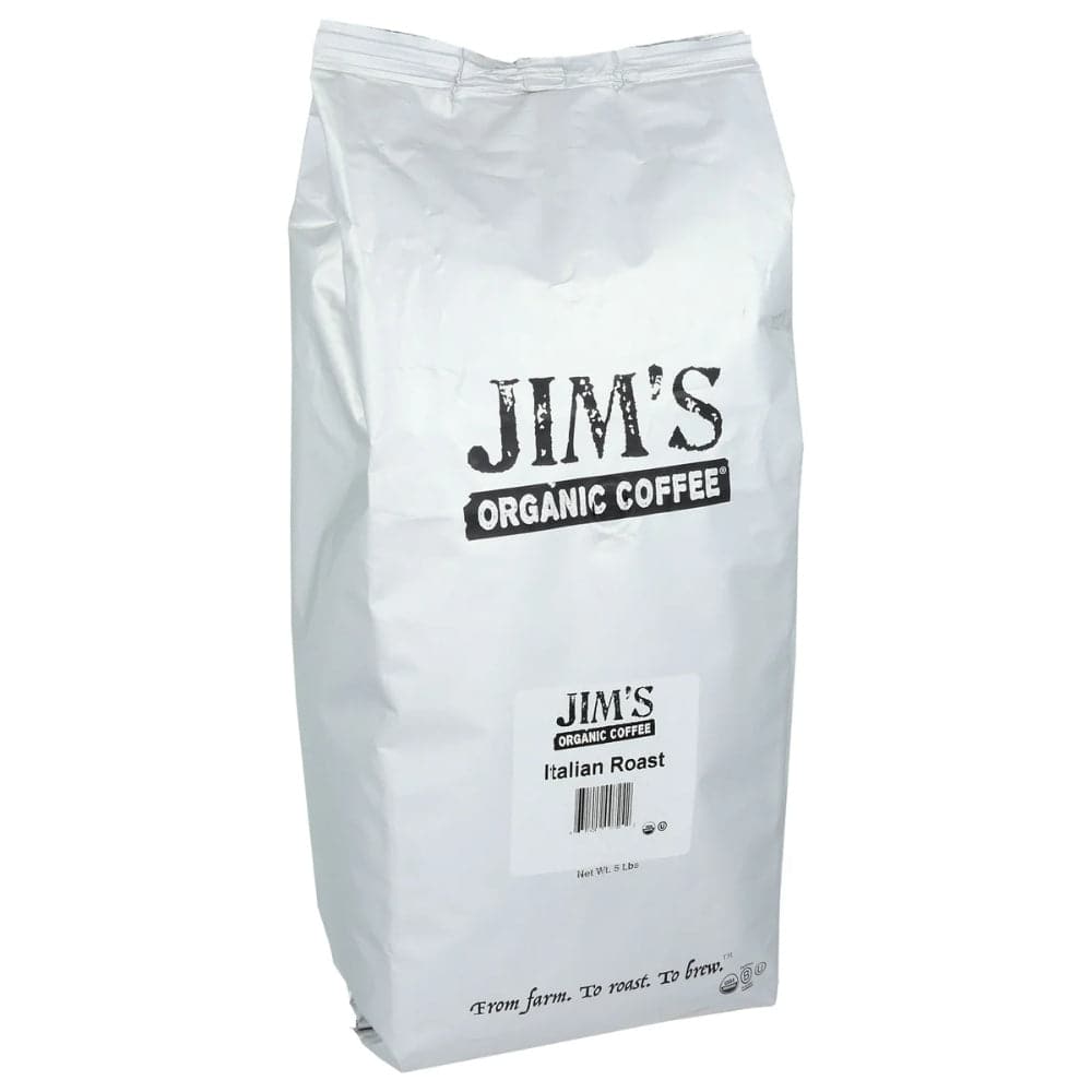 Jim's Organic - Organic Whole Bean Coffee Very Dark Italian Roast