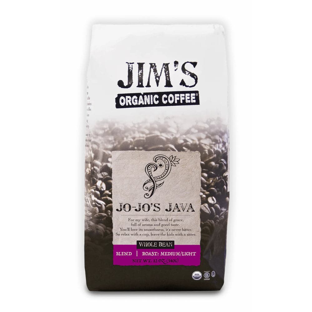 Jim's Organic - Coffee Whole Bean Coffee JO-JO's Java