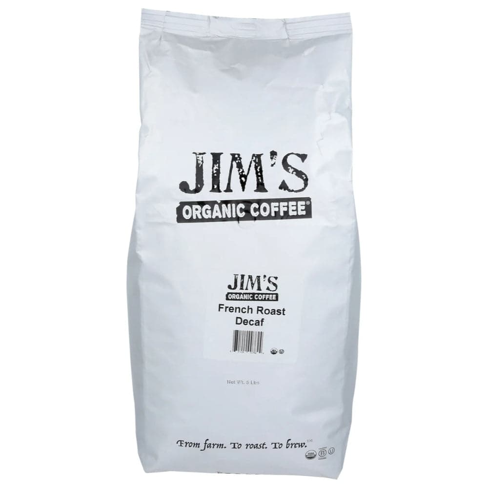 Jim's Organic - French Roast Decaf Whole Bean Coffee