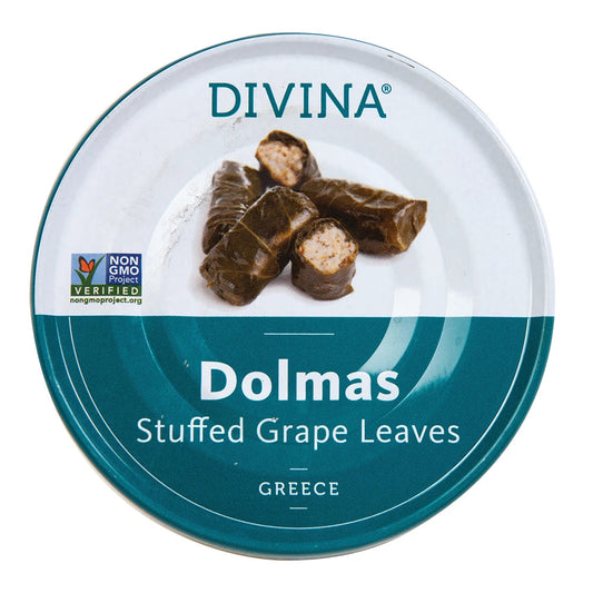 DIVINA - Dolmas Stuffed Grape Leaves 7OZ ( Pack of 12)