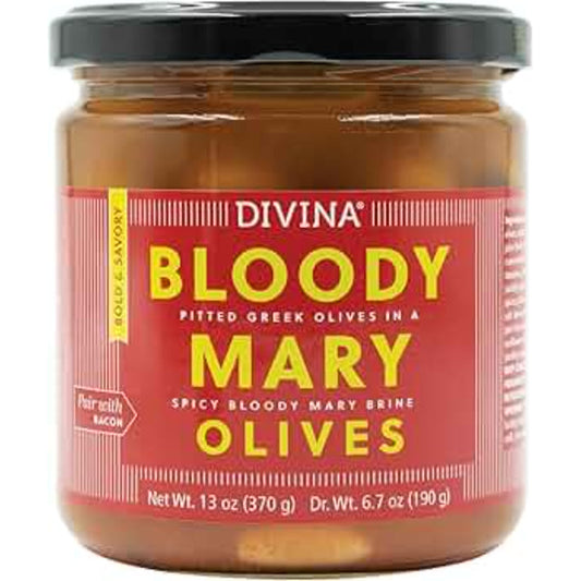 DIVINA - Bloody Mary Olives 6.7OZ ( Pack of 6)
