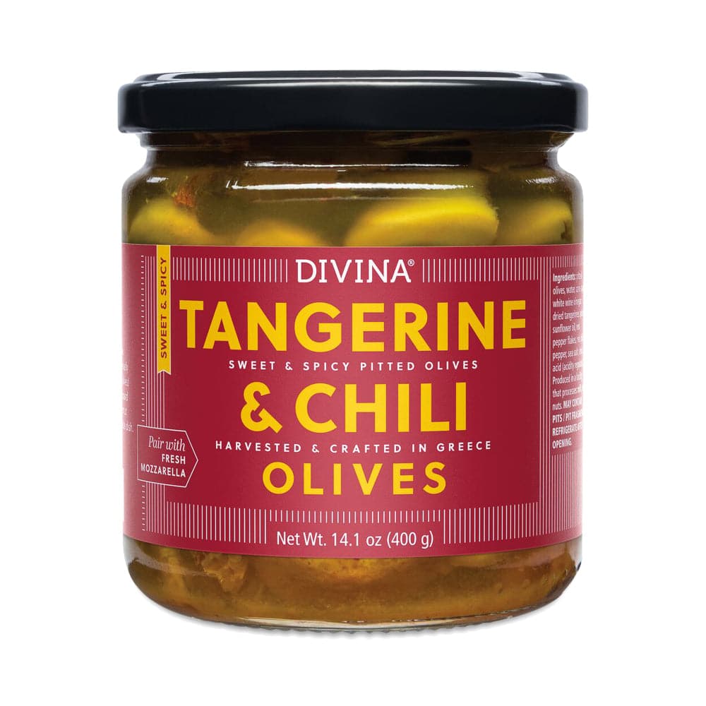 Divina - Tangerine & Chili Marinated Olives