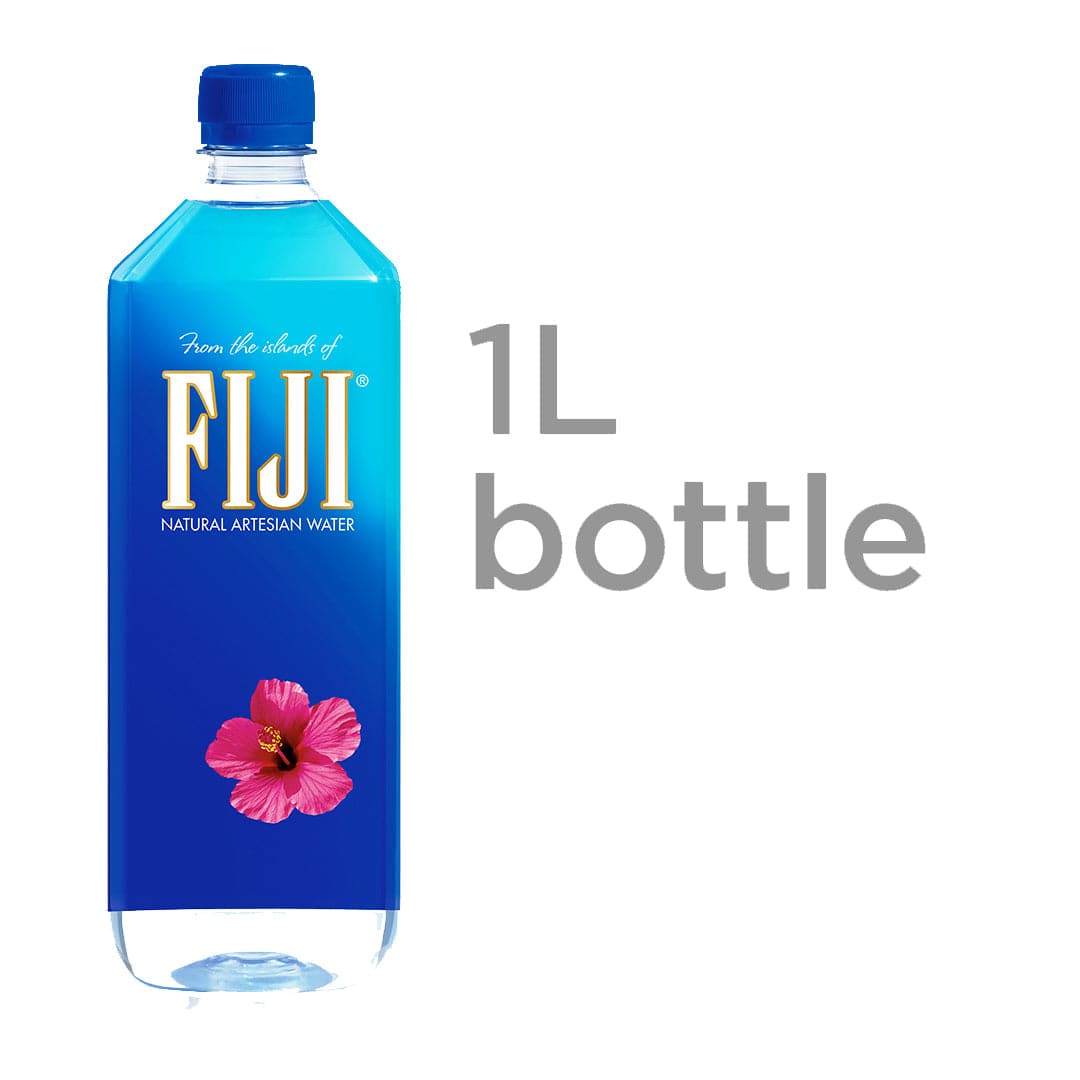 Fiji Water Natural Artesian Water 1 Liter
 | Pack of 12 - PlantX US