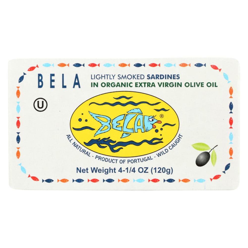 Bela - Lightly Smoked Sardines in Organic Extra Virgin Olive Oil