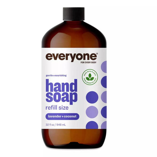 EVERYONE - Lavender Coconut Hand Soap 32OZ ( Pack of 1)