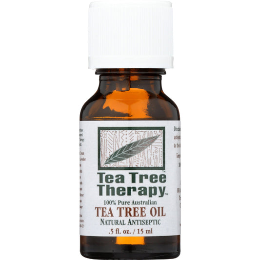 TEA TREE THERAP - 100% Pure Australain Tea Tree Oil Natural Antiseptic 0.5FO ( Pack of 3)