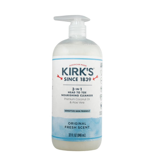 Kirks - Wash 3 In 1 Fresh Scent 32 FO - (Pack of 1)