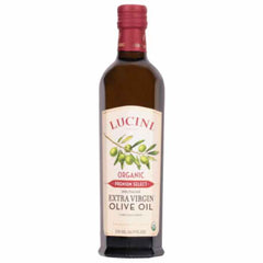 LUCINI - Premium Select Organic Extra Virgin Olive Oil 17OZ ( Pack of 6)
