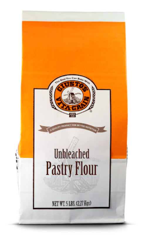 GIUSTOS EB - Flour Pastry Unbleached 50LB ( Pack of 1)