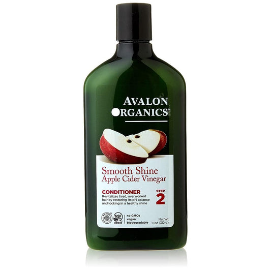 AVALON ORGANICS - Apple Cider Smooth Conditioner 11OZ ( Pack of 1)