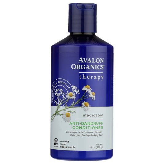 AVALON ORGANICS - Anti-Dandruff Conditioner 14OZ ( Pack of 1)