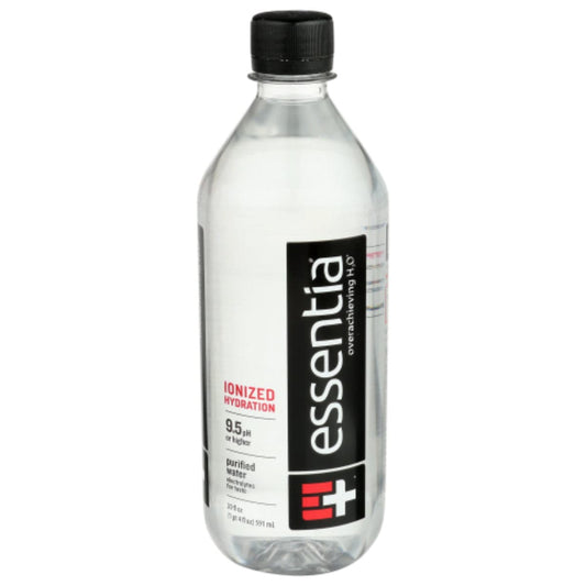 Essentia - Alkaline Ionized Bottled Water, 20 FO - Pack of 24