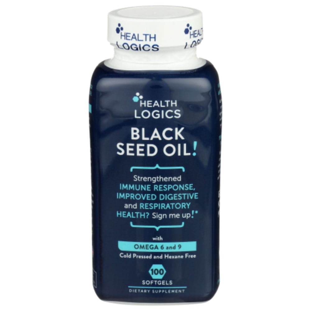 Health Logics - Black Seed Oil SoftGel Hexane Free