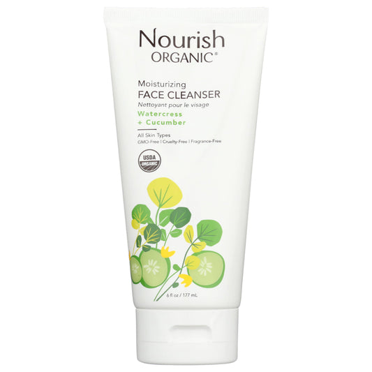 NOURISH - Moisturizing Face Cleanser 6OZ ( Pack of 3)