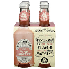 FENTIMANS - Pink Ginger Soft Drink 37.2FO ( Pack of 6)
