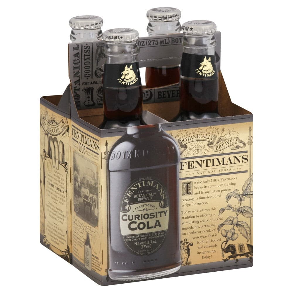 Fentimans Curiosity Cola, 9.3 Fl. Oz., 4 Count
 | Pack of 6 - PlantX US