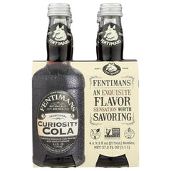 FENTIMANS - Curiosity Cola 4 Pack 37.2FO ( Pack of 6)