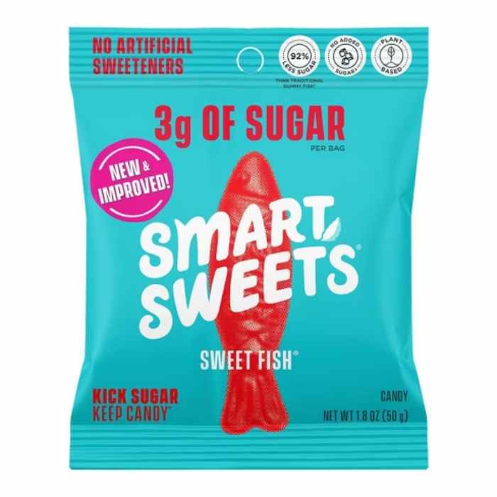 SmartSweets - Sweet Fish Candy, 1.8 oz | Pack of 12