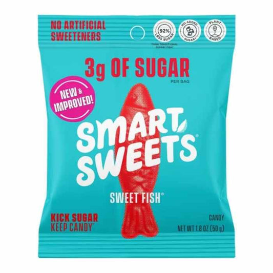 SmartSweets - Sweet Fish Candy, 1.8 oz | Pack of 12
