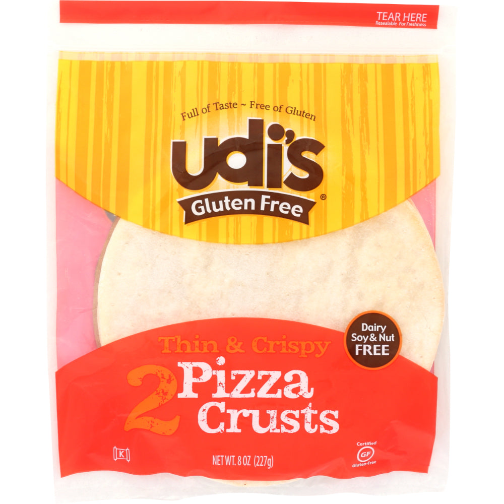 UDIS - 2-Pack 9-Inch Pizza Crust 8OZ ( Pack of 8)