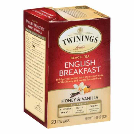 TWINING TEA - English Breakfast Tea 20BG ( Pack of 6)