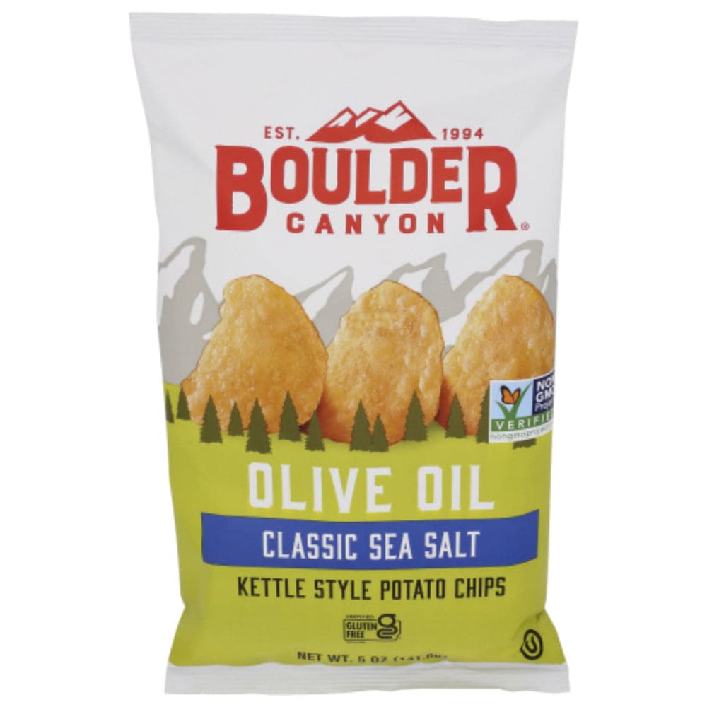 Boulder Canyon - Kettle Cooked Potato Chips Olive Oil Sea Salt