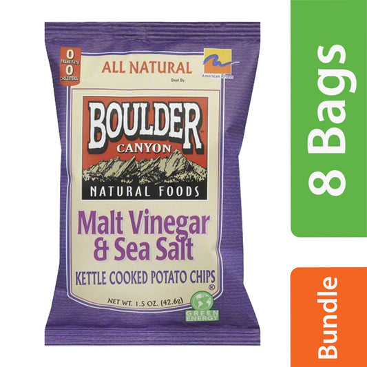 Boulder Canyon - Potato Chips Malt Vinegar & Sea Salt