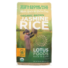 Lotus Foods - Organic Brown Jasmine Rice, 30 Oz