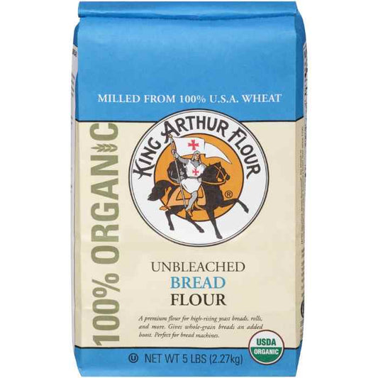 KING ARTHUR - 100% Bread Flour 5LB ( Pack of 6)