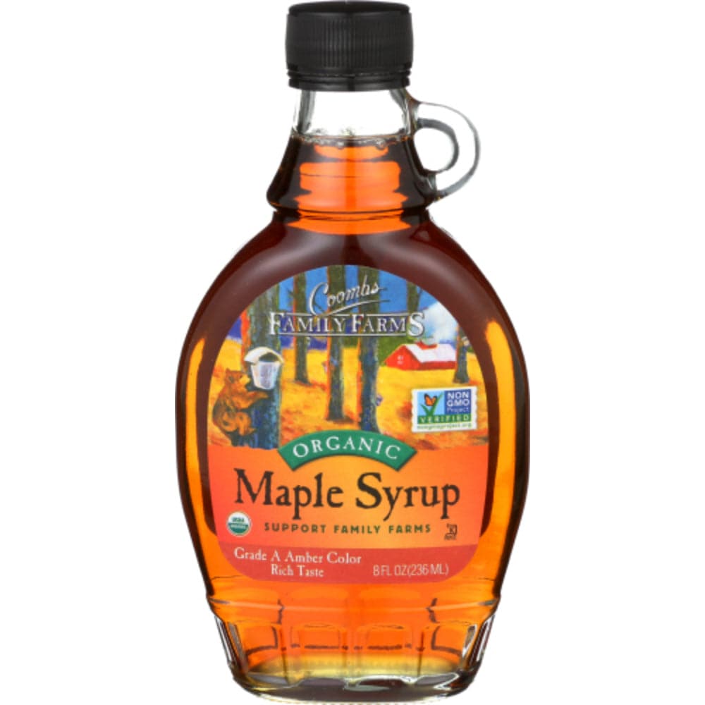 COOMBS FAMILY FARMS - Organic Maple Syrup Grade A Amber Rich