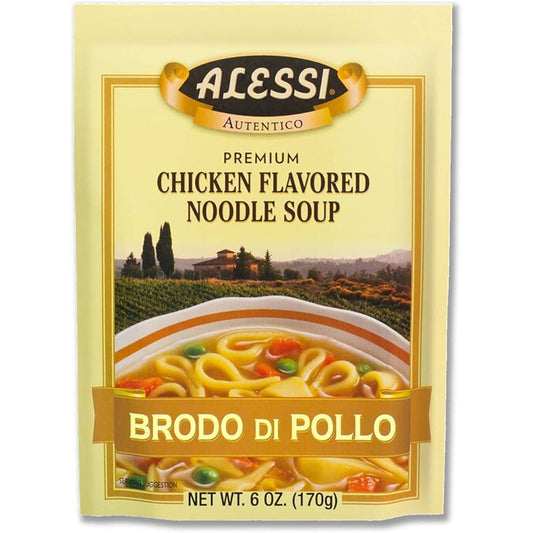 ALESSI - Sicilian Chicken Noodle Soup Mix 6OZ ( Pack of 6)